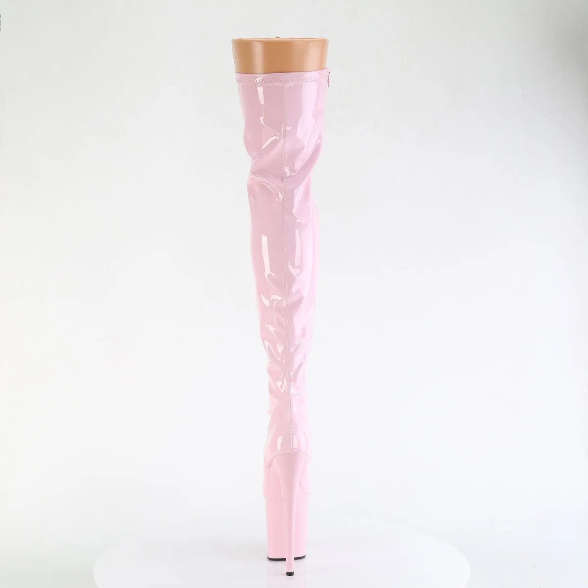 8 Inch Heel FLAMINGO-3000 Baby Pink Patent