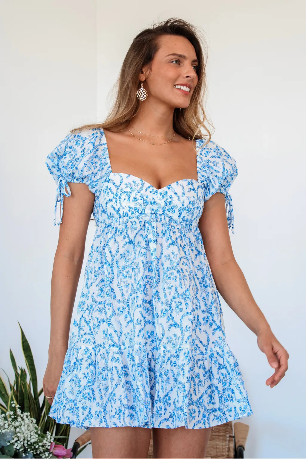 April Showers Babydoll Dress