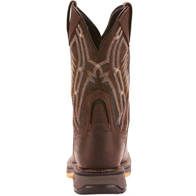 Ariat Men's WorkHog XT Dare 11" Carbon Toe Western Work Boot- Brown - 10024952