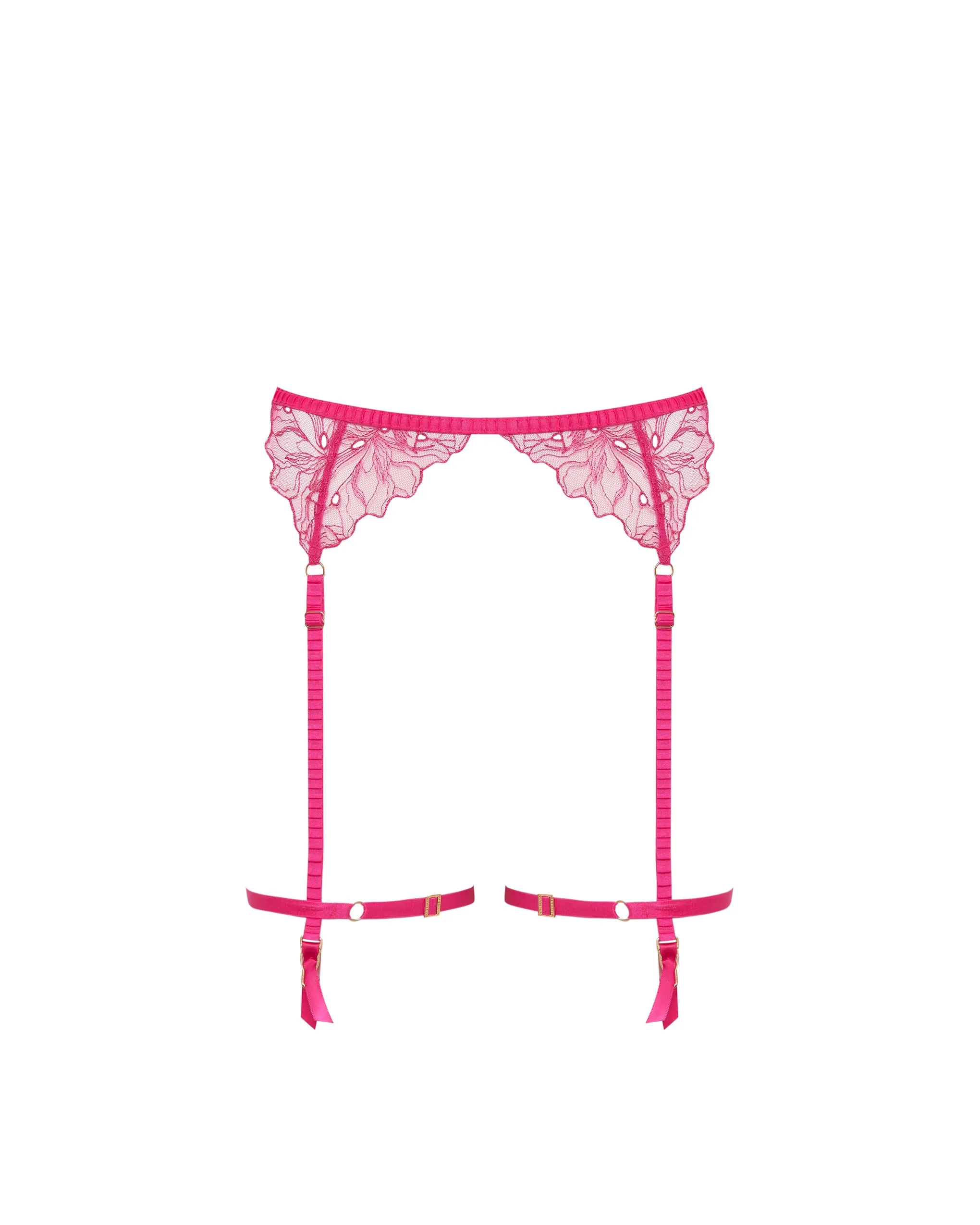 Astra Suspender Thigh Harness Fuchsia Pink