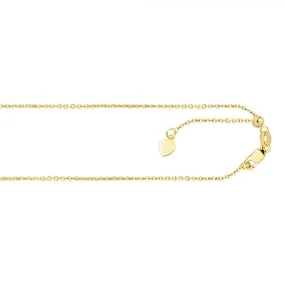 Aura by Martin Binder Gold Adjustable Cable Chain Necklace