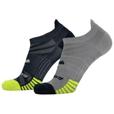 Brooks Ghost Lite No Show Sock 2-Pack