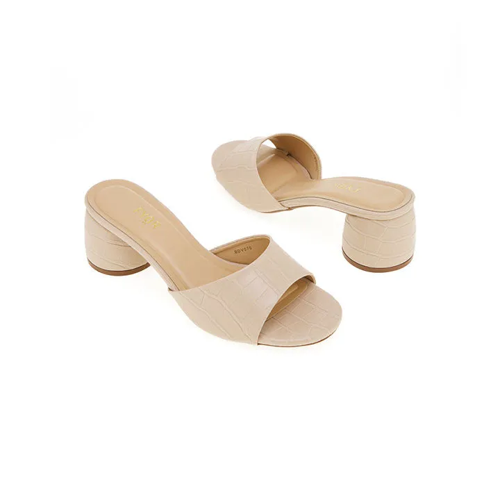 Casual Textured Round Heel BDV 075