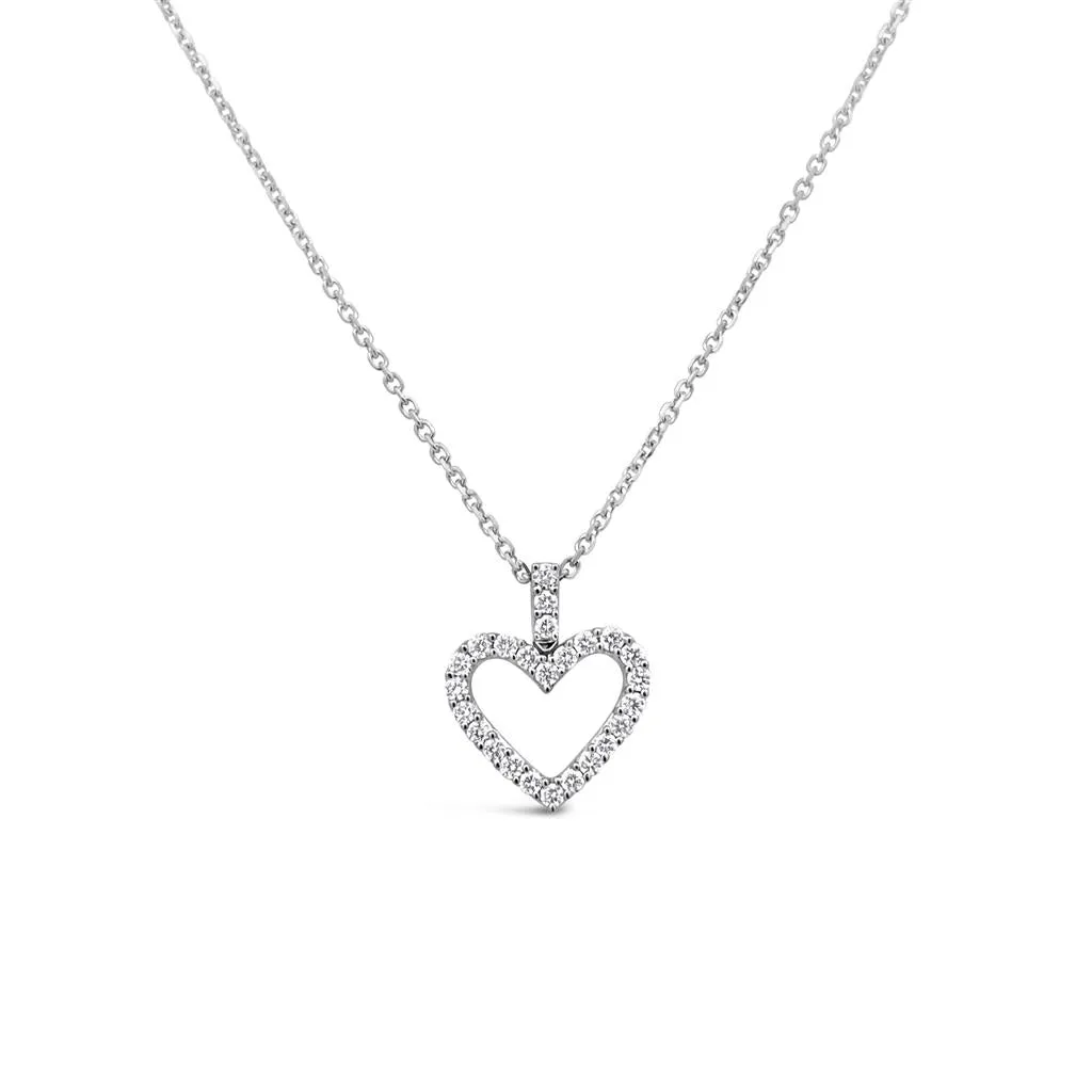 Clara by Martin Binder Diamond Heart Necklace (0.26 ct. tw.)