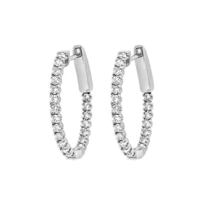 Clara by Martin Binder Diamond Hoop Earrings (0.75 ct. tw.)