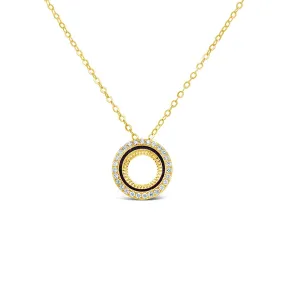 Clara by Martin Binder Diamond Open Circle Necklace (0.13 ct. tw.)