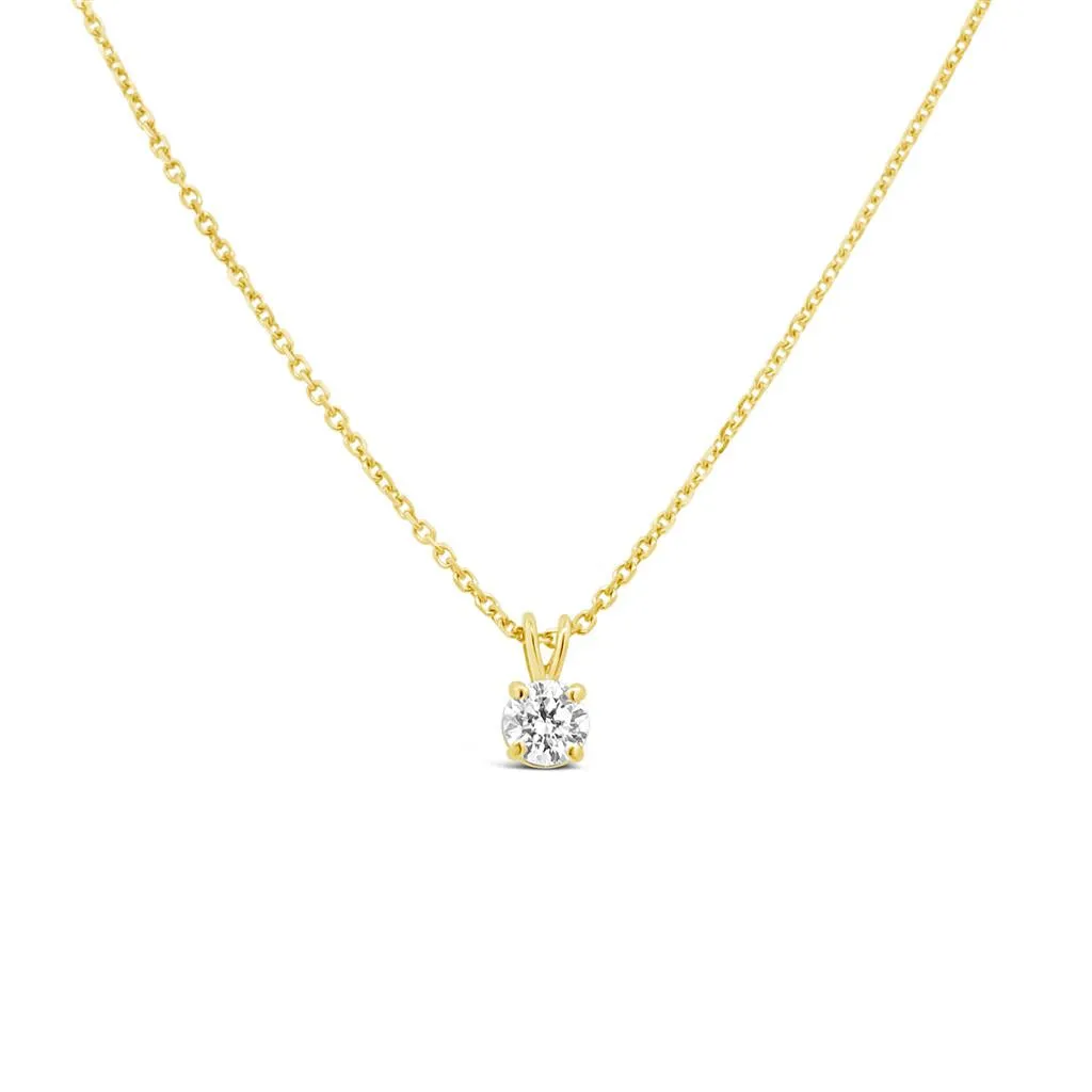 Clara by Martin Binder Diamond Solitaire Necklace (0.31 ct. tw.)