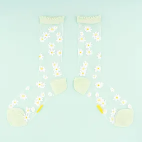 DAISIES SHEER SOCKS