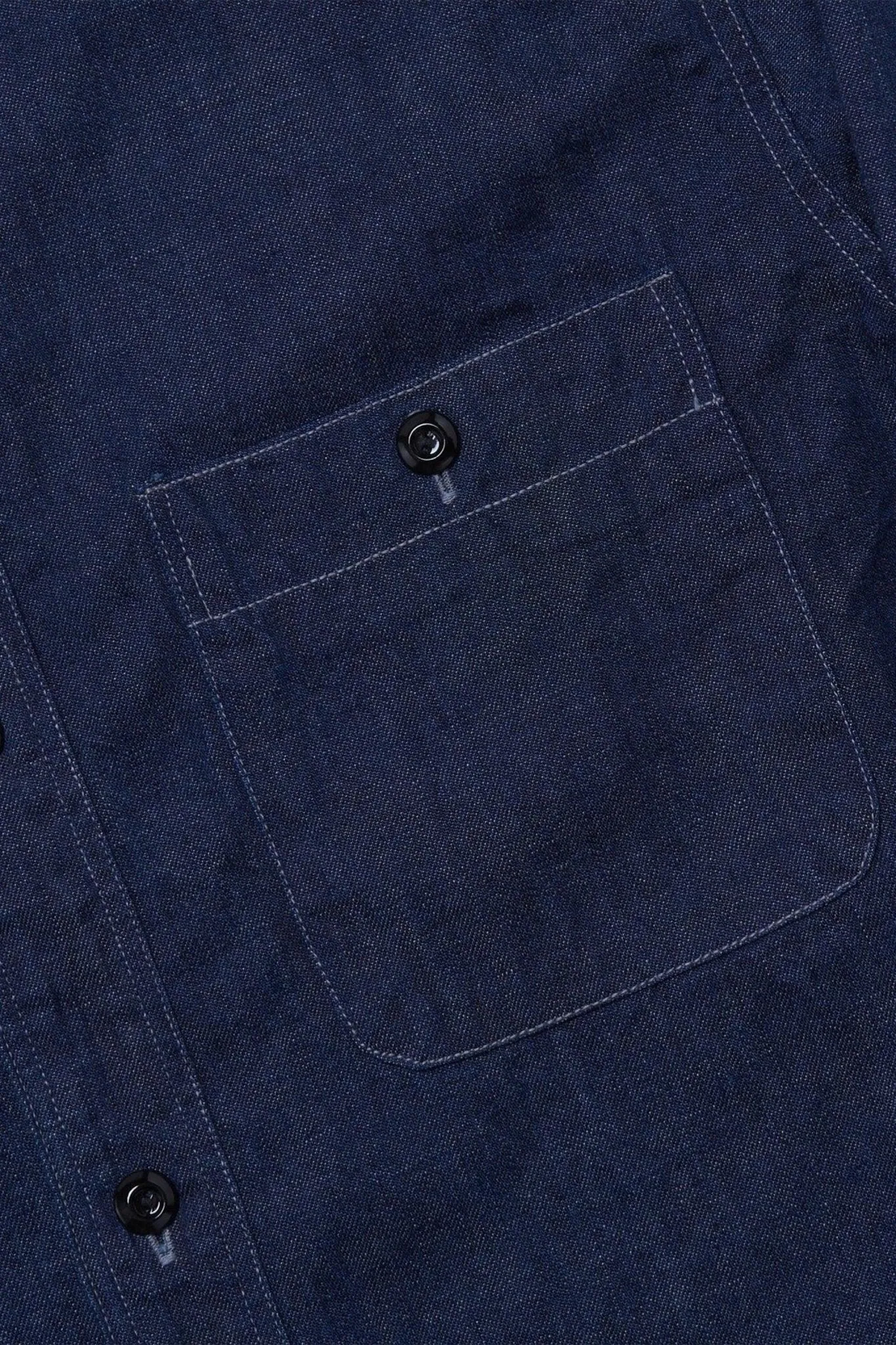 Fullcount Denim Work Shirt - Indigo