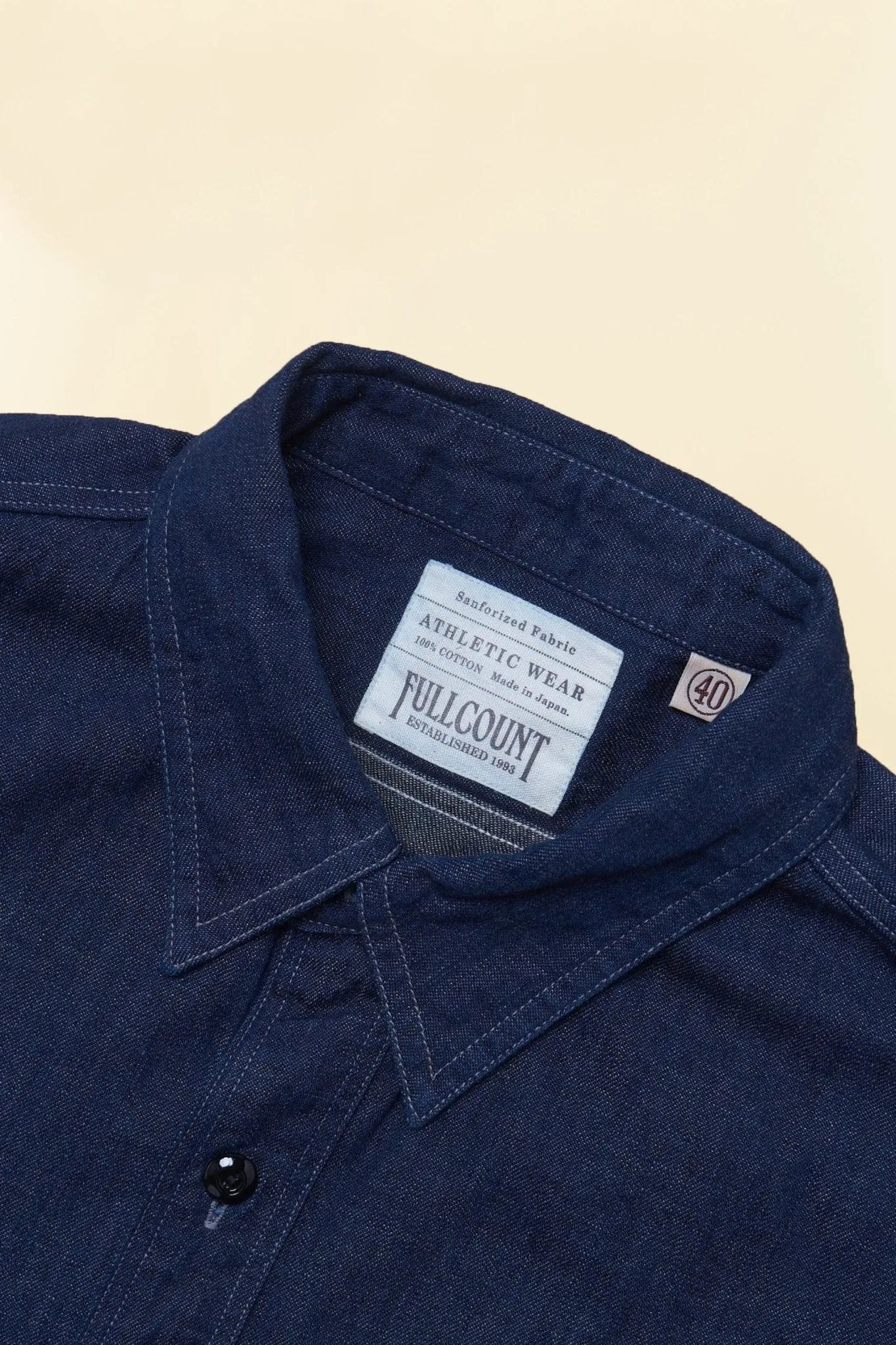 Fullcount Denim Work Shirt - Indigo