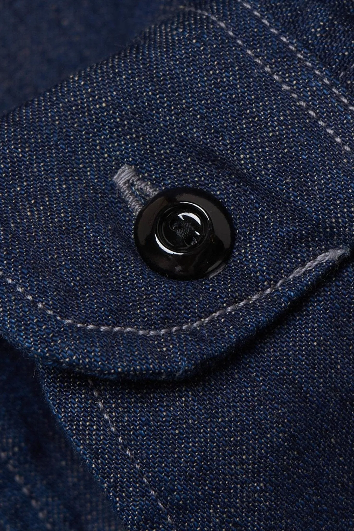 Fullcount Denim Work Shirt - Indigo