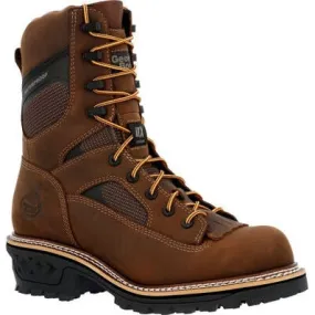 Georgia Men's Ltx Logger 9 Soft Toe WP Work Boot -Horse- GB00616