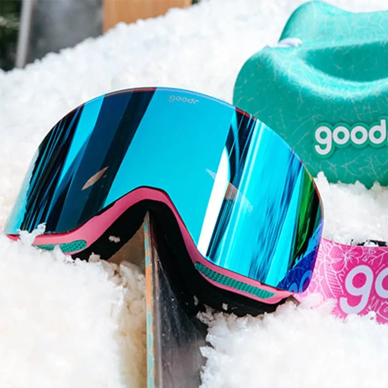 goodr Snow G Anti-Fog Snow Goggles - Bunny Slope Dropout