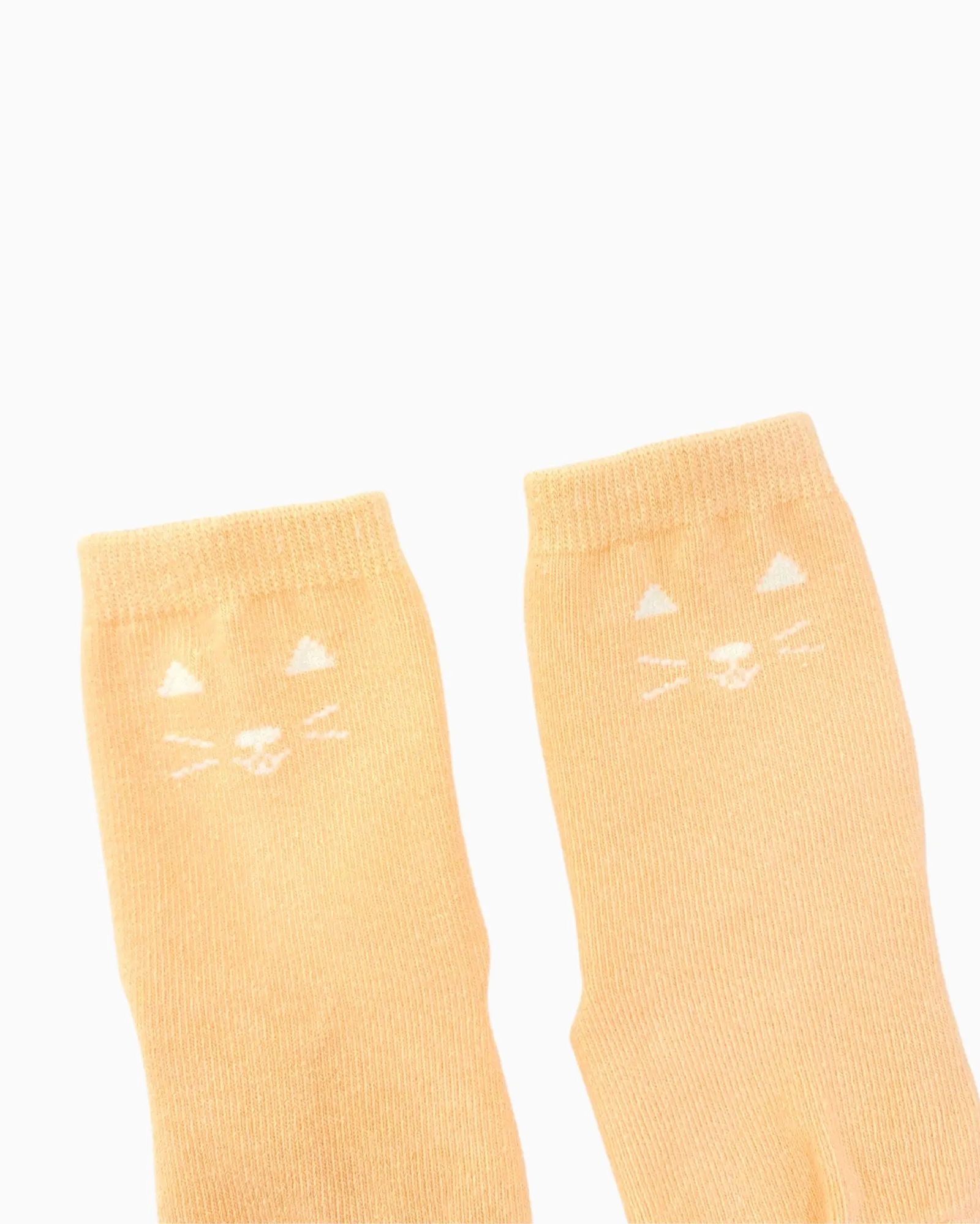 Hide and Seek Kitty Knitted Socks