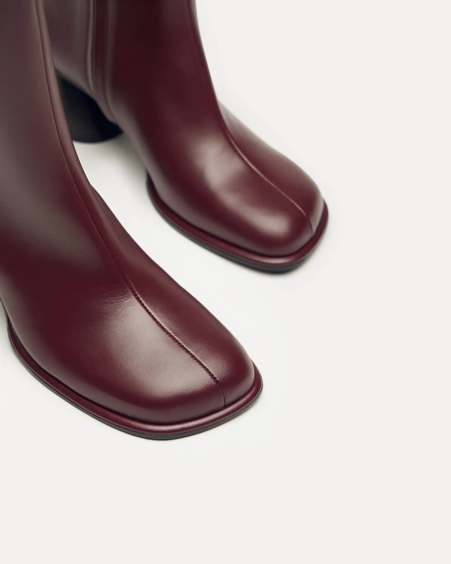 Holton Smooth Leather Heeled Boots