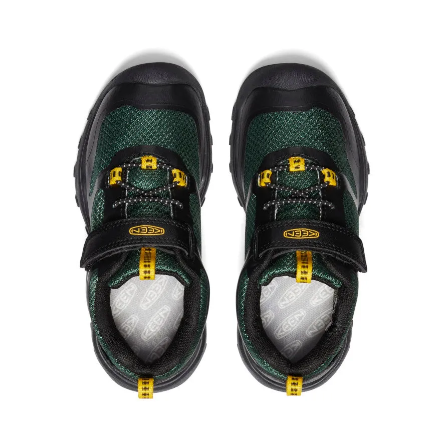 Little Kids' Wanduro Waterproof Shoe  |  Black/Greener Pastures