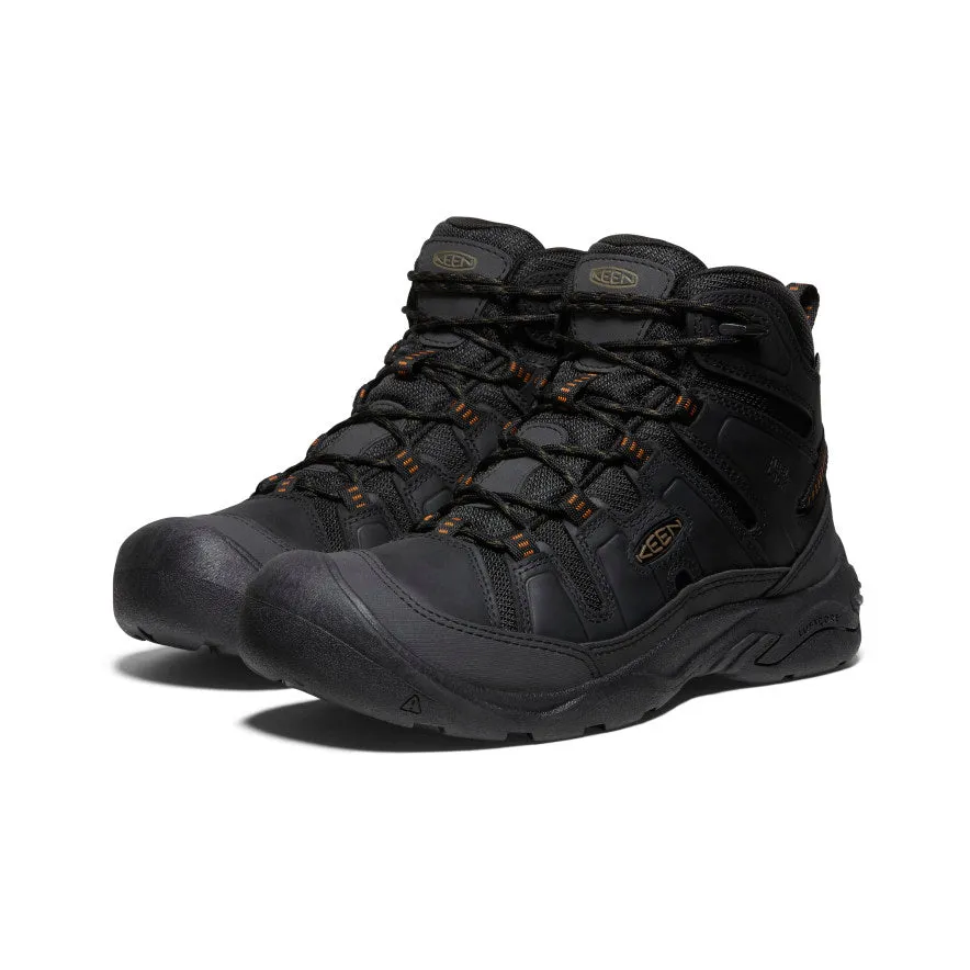 Men's Circadia Waterproof Boot  |  Black/Curry