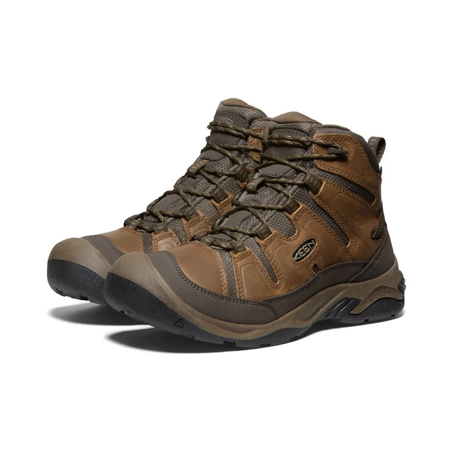 Men's Circadia Waterproof Boot Wide  |  Bison/Brindle