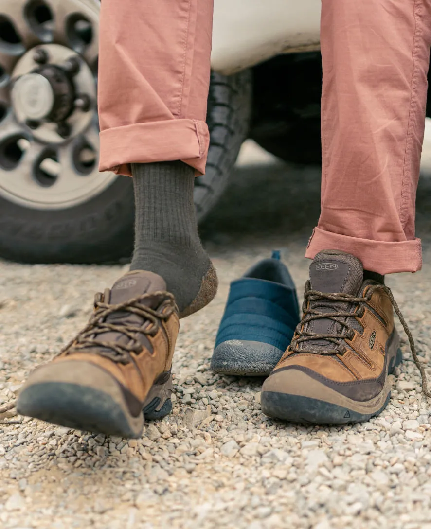 Men's Circadia Waterproof Shoe  |  Black Olive/Potters Clay