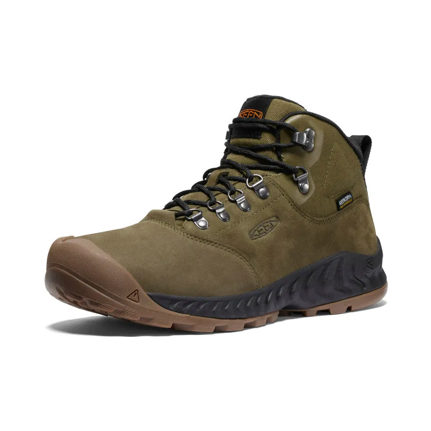 Men's NXIS Explorer Waterproof Boot  |  Dark Olive/Black