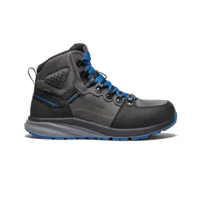 Men's Red Hook Waterproof Boot (Carbon-Fiber Toe)  |  Steel Grey/Bright Cobalt