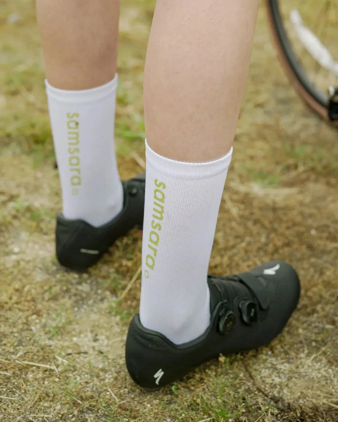 Performance Crew Socks - White