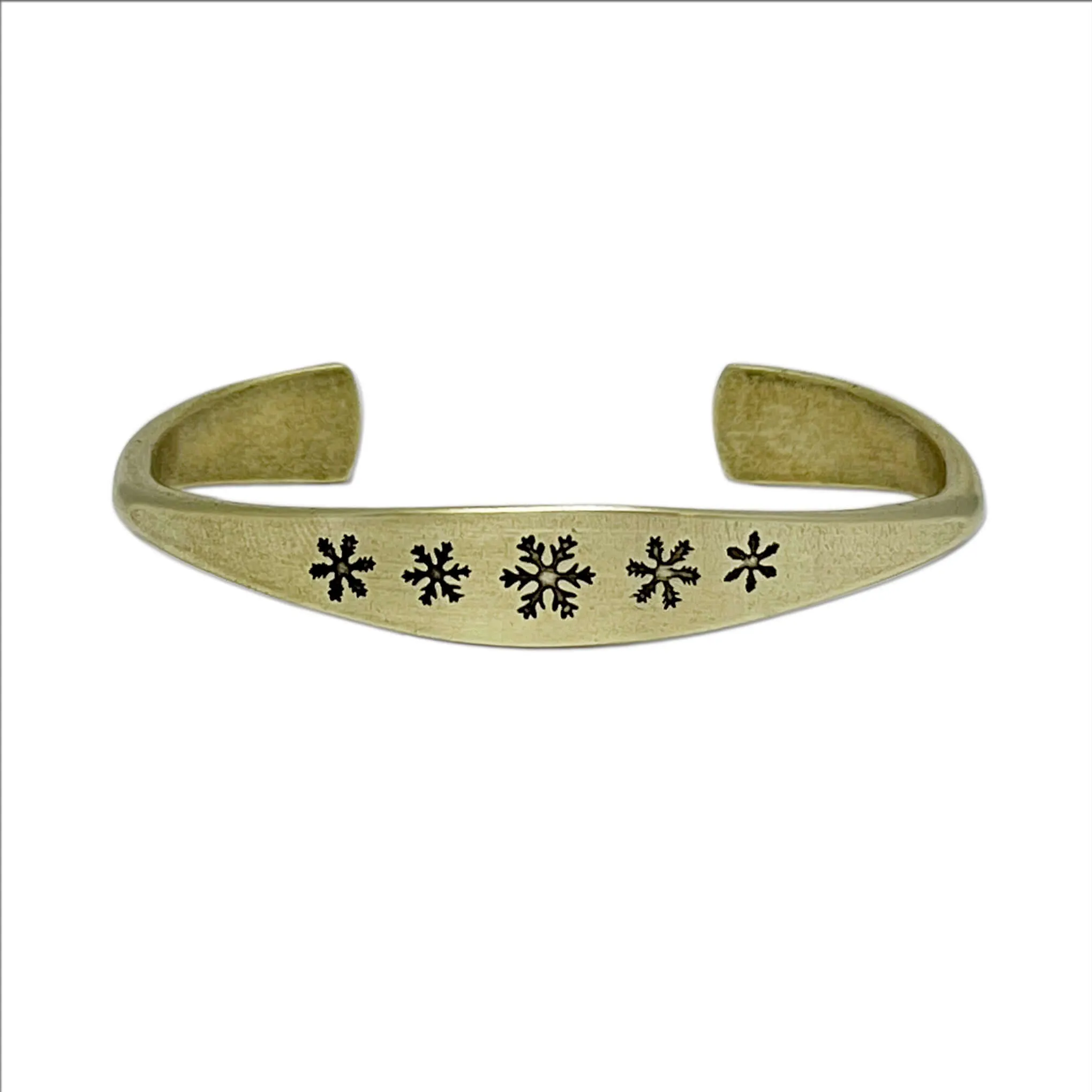 Powder Signet Cuff Bracelet