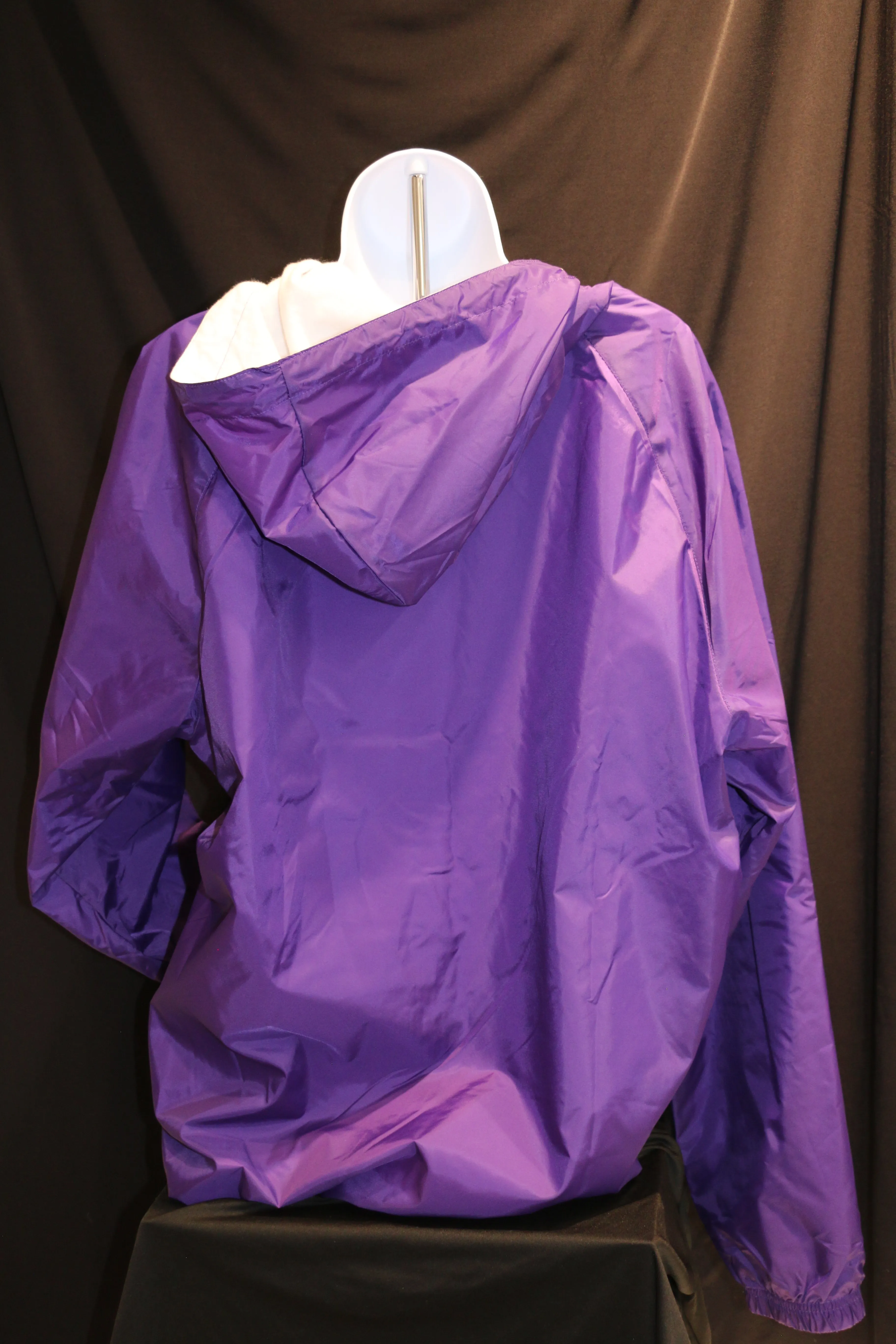 Rain Jacket Charles River Purple