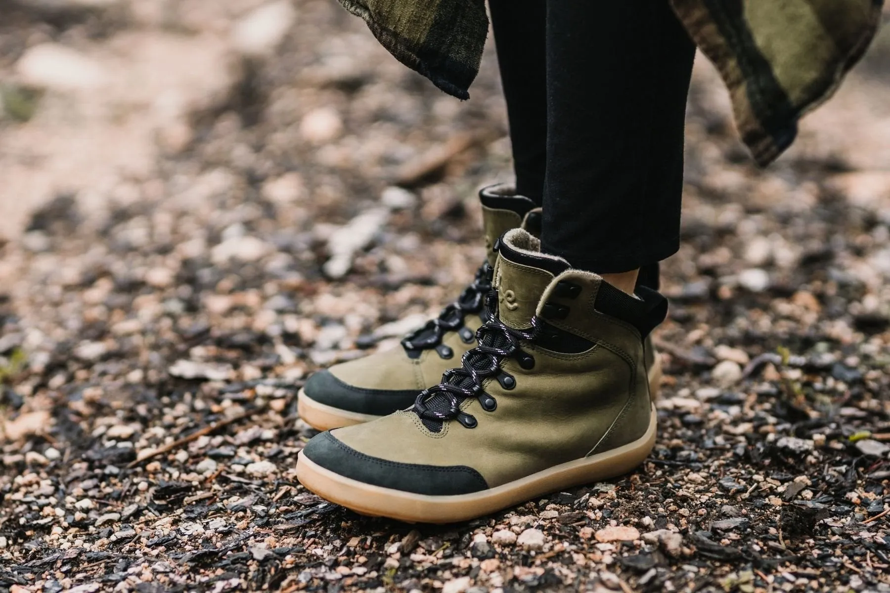 Ranger Army Green Vandringsskor, Stl 33-47