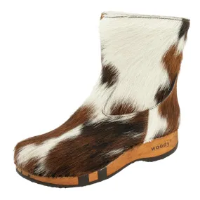 Sandra Damen Clog Stieflette woody®