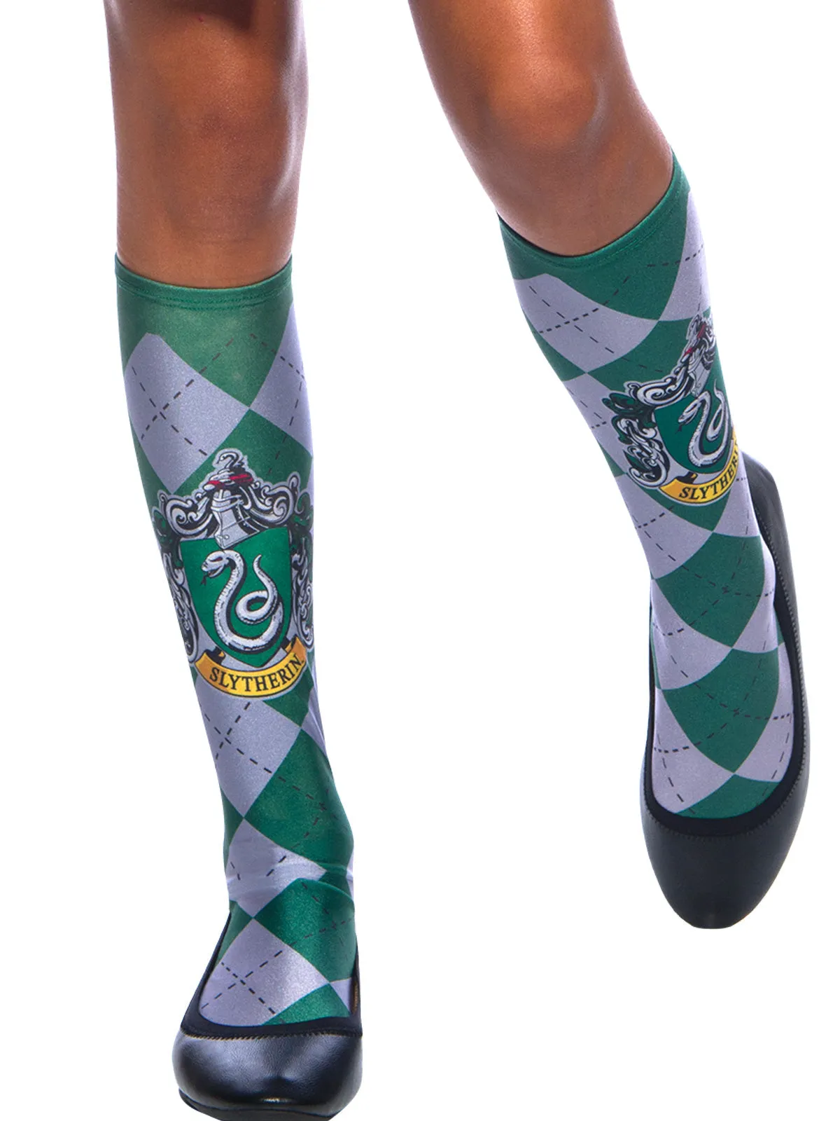 Slytherin Costume Socks for Kids & Adults - Warner Bros Harry Potter