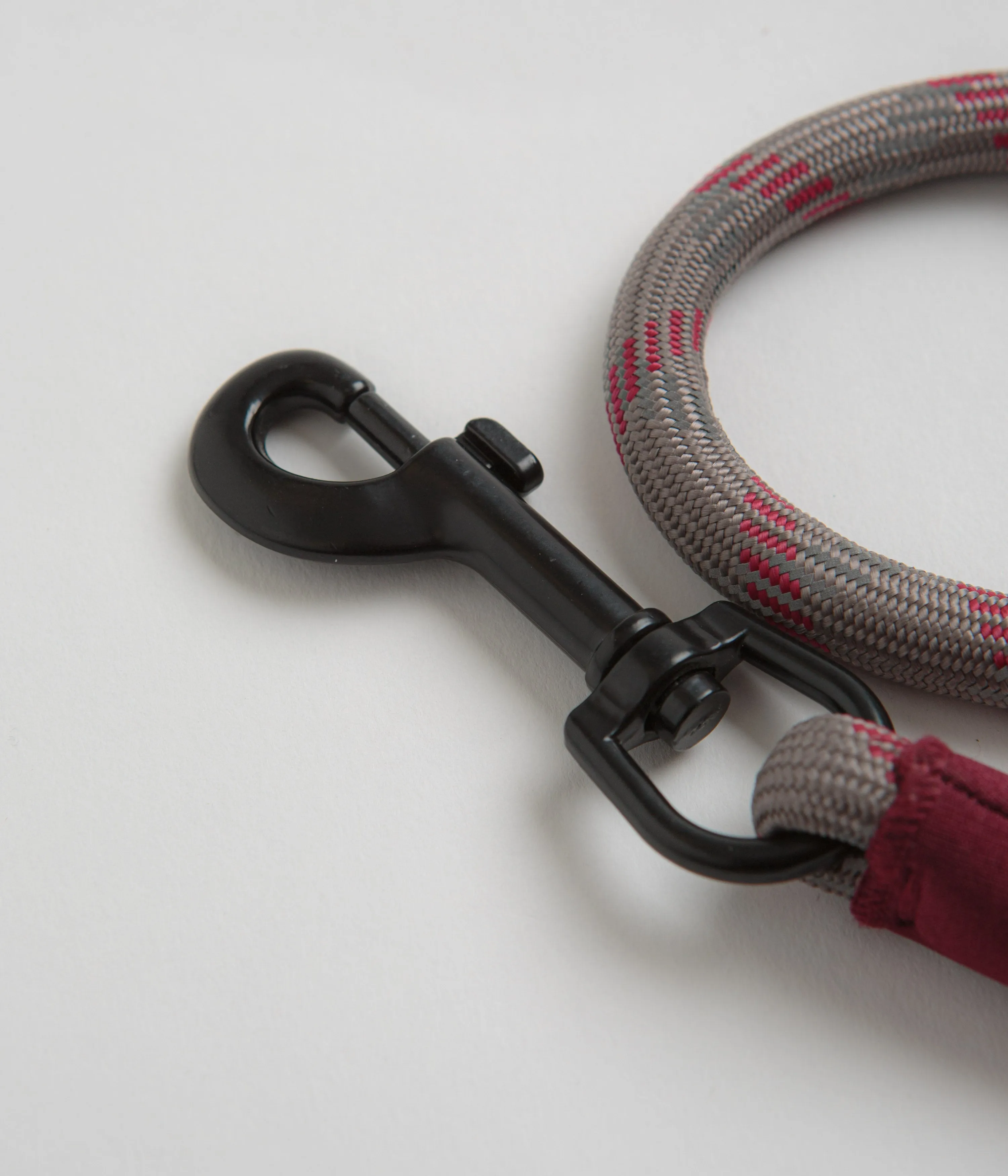 Snow Peak Rope Medium Dog Lead - Grey / Red