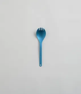 Snow Peak Titanium Spork - Blue Anodized