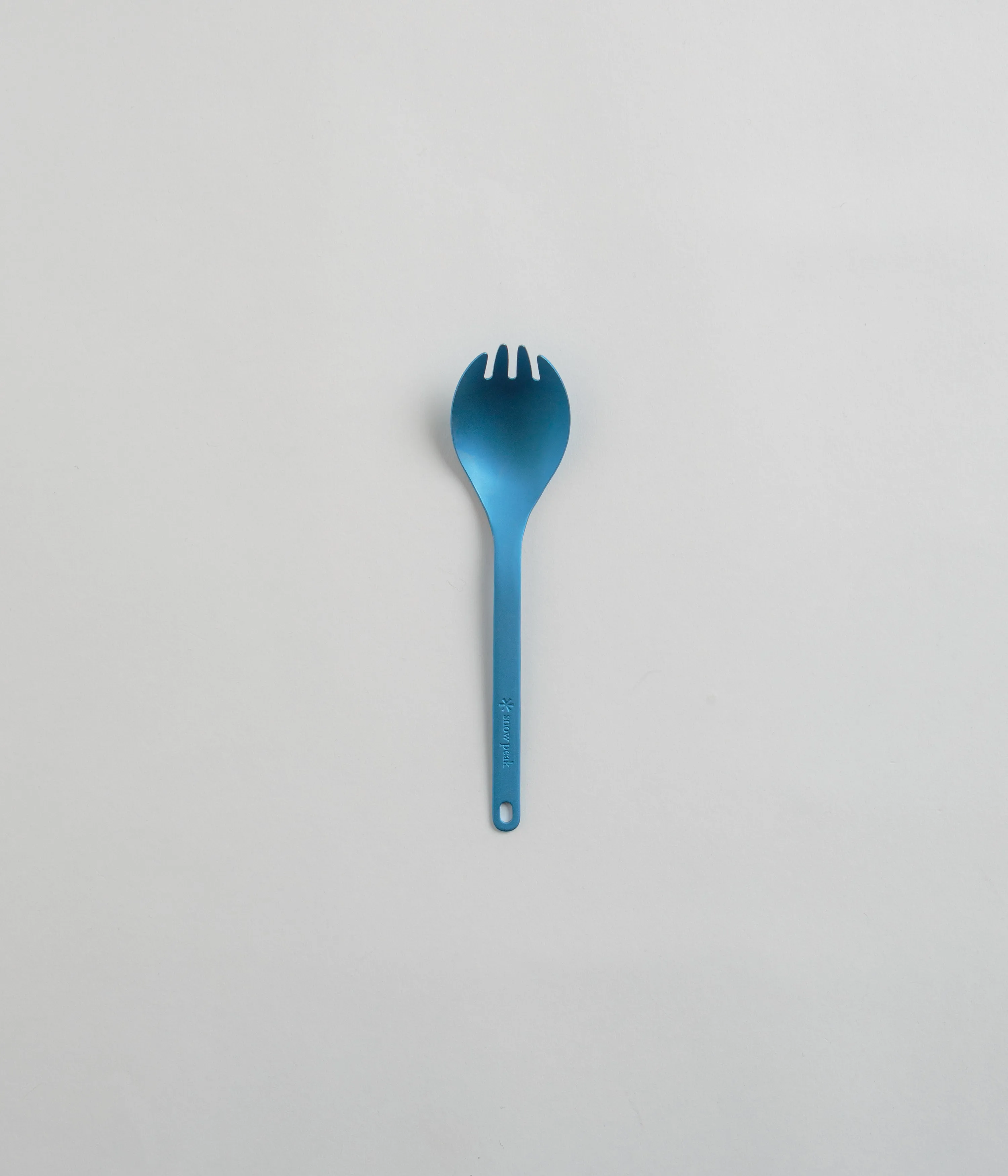 Snow Peak Titanium Spork - Blue Anodized