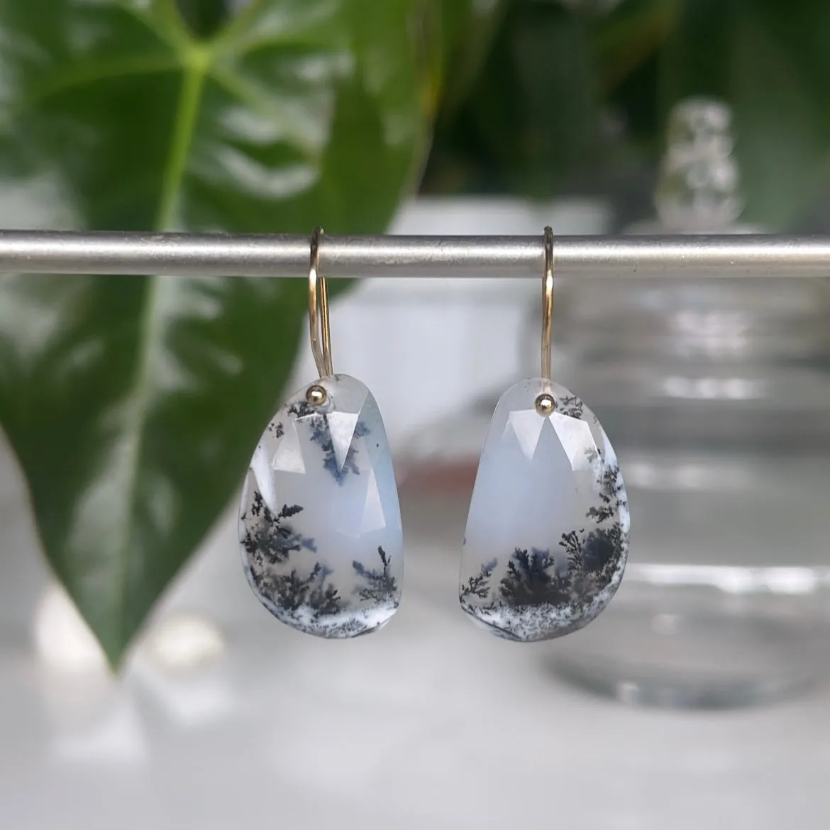 Snow scenes earrings