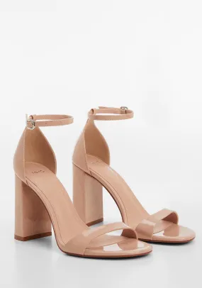 Strappy heeled sandals