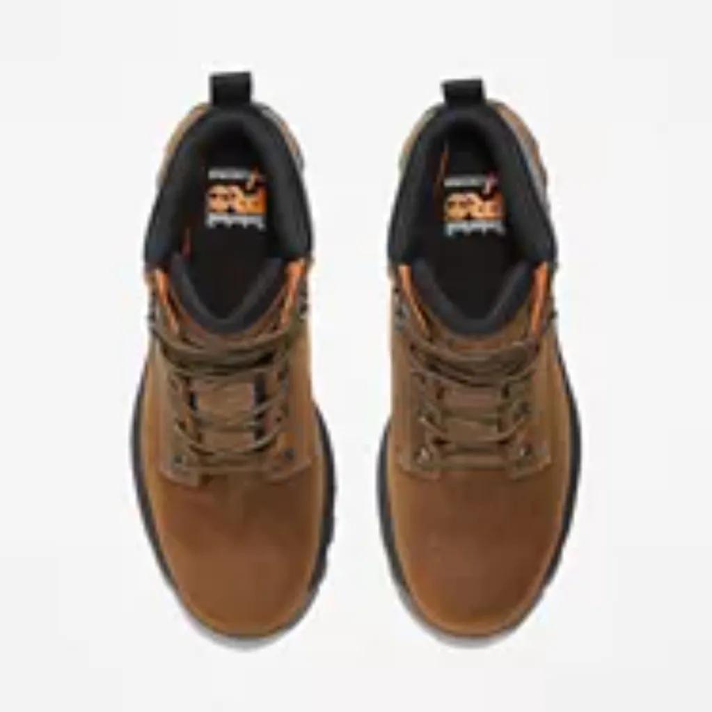 Timberland Pro Men's Titan EV 6" WP Soft Toe Work Boot -Brown- TB0A5M2T214