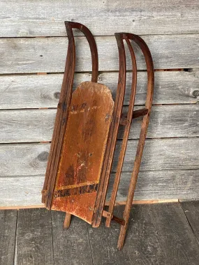 Vintage Childs Snow Sled