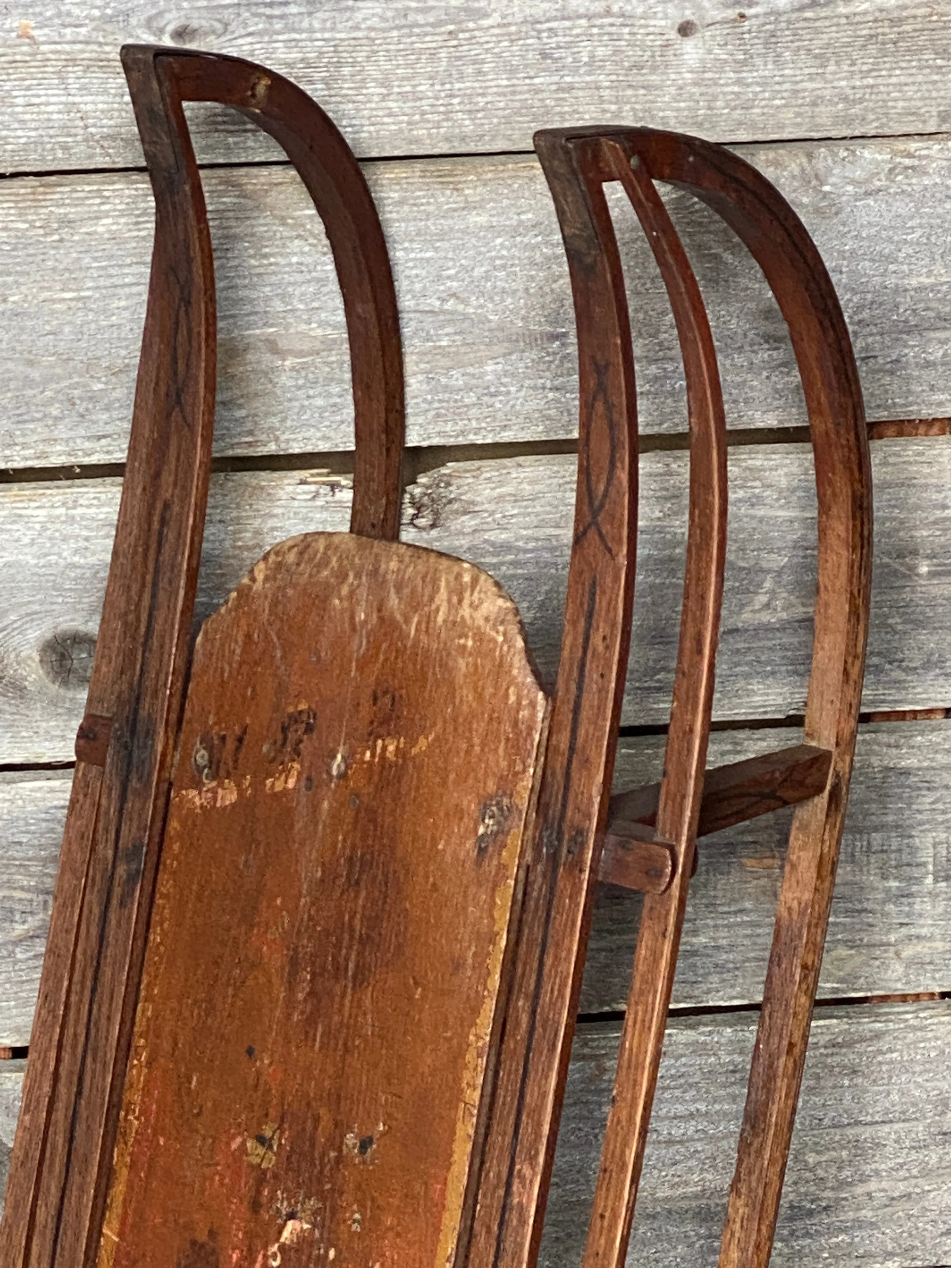 Vintage Childs Snow Sled