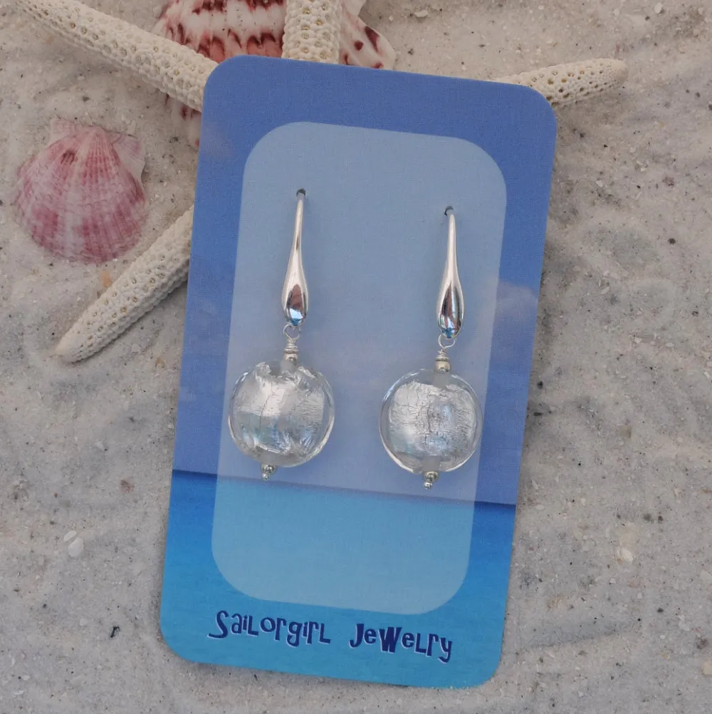 WH23E - Snow Queen Earrings