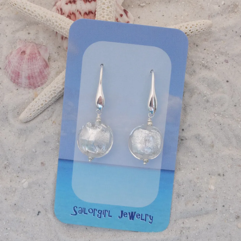 WH23E - Snow Queen Earrings