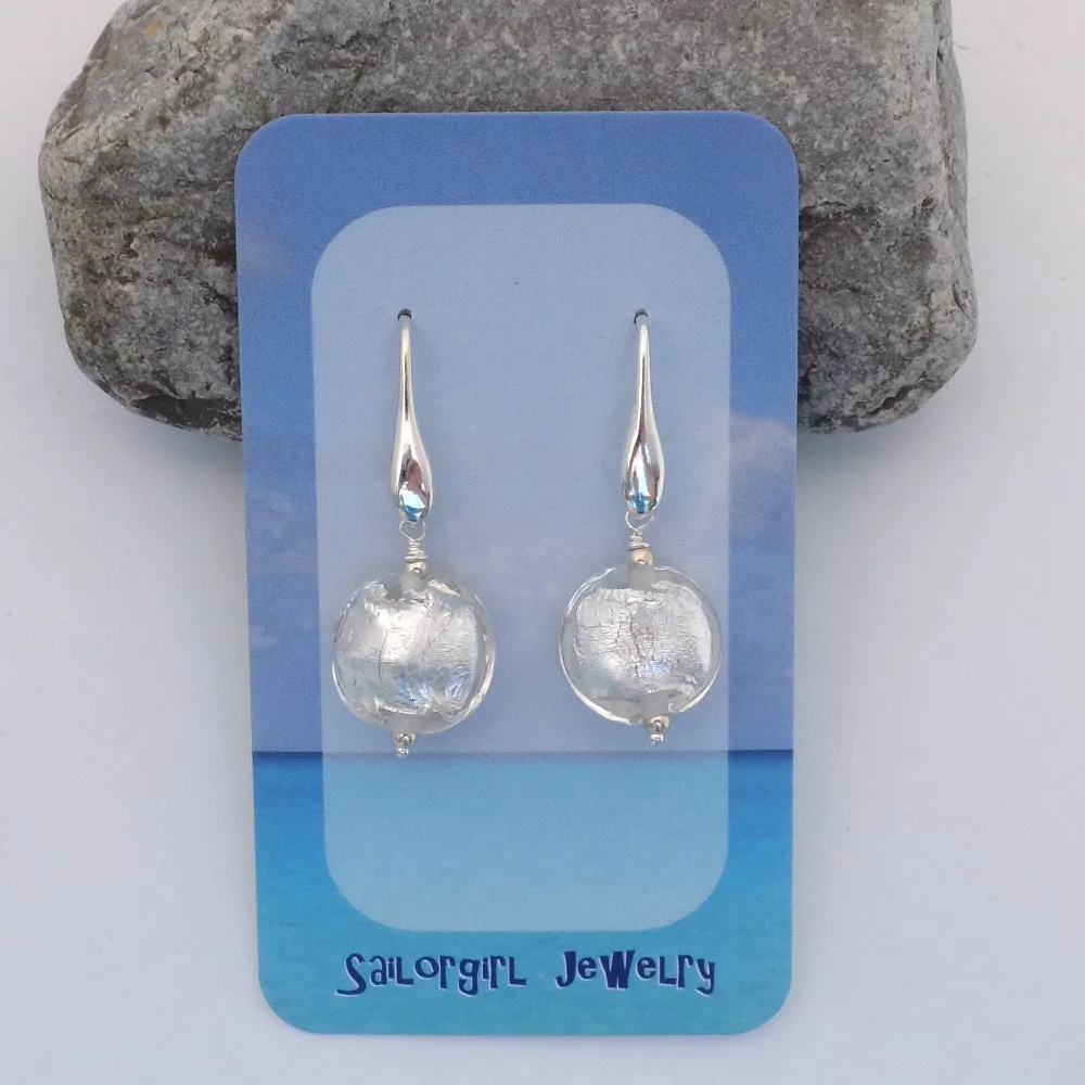 WH23E - Snow Queen Earrings