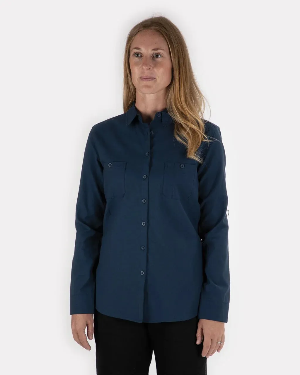 Women's Classic Oxford Long Sleeve Work Shirt